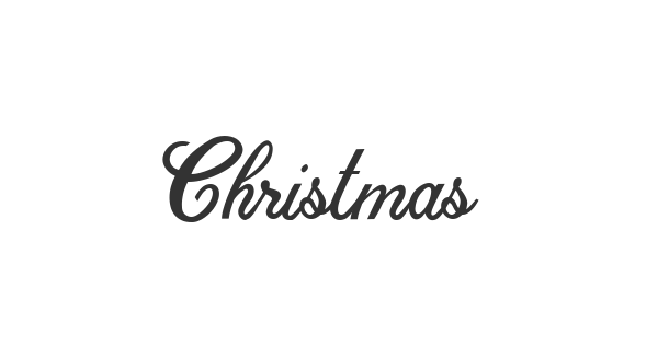 Christmas Time font thumb